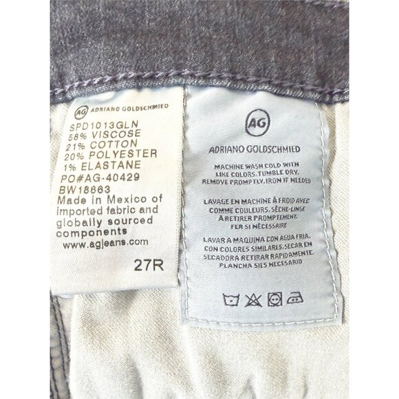 Ag Adriano Goldschmied Angel Low Rise Boot Cut Jean Size 27R - Picture 10 of 16